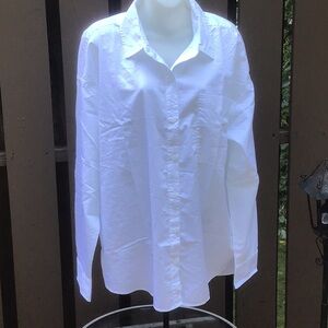 NWT American Eagle “Perfect Button Up Shirt” XL